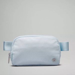 Powder blue belt bag lululemon